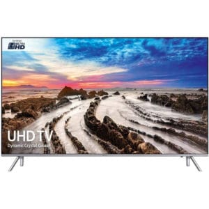 Samsung UE75MU7000 75 inch 4K Ultra HD HDR Smart LED TV (screen burn, poly marks, chips on bezel) - Image 1