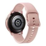 galaxy watch active 2 pink gold back