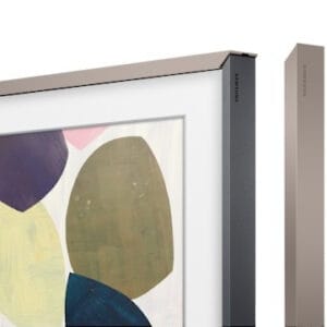 SAMSUNG (2020) FRAME 49" CUSTOMIZABLE CLAY BEZEL BEIGE - VG-SCFR49CB/XC - Image 1