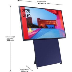 SAMSUNG The Sero QE43LS05TAUXXU 43" Smart 4K Ultra HD HDR QLED TV with Bixby, Alexa & Google Assistant - Image 2