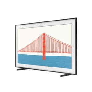 Samsung QLED QE55LS03AA 55" 4K Ultra HD TV, With Quantum Processor 4K and Apple TV App (No Stand) - Image 2