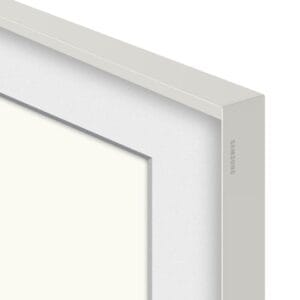 Samsung 55" White Beveled Customisable Bezel for Samsung The Frame TV 2021 - Image 1