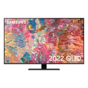 Samsung QE85Q80B QLED HDR 1500 4K Ultra HD Smart TV, 85 inch with TVPlus/Freesat HD - Image 1