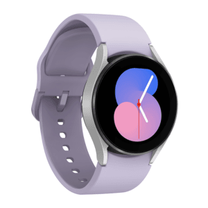 Samsung Galaxy Watch5, GPS - 40mm - Silver - SM-R900NZSAEUA - Image 1