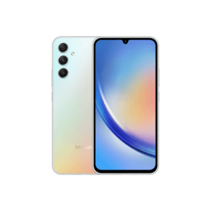 Samsung Galaxy A34 5G 128GB in Silver - SM-A346BZSAEUB - Image 1