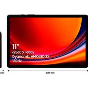 SAMSUNG Galaxy Tab S9 11" Tablet - 256 GB, Graphite - SM-X710NZAEEUB - Image 2