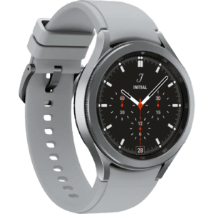 Samsung Galaxy Watch4 Classic, GPS - 46mm - Silver - SM-R890NZSAEUA - Image 1