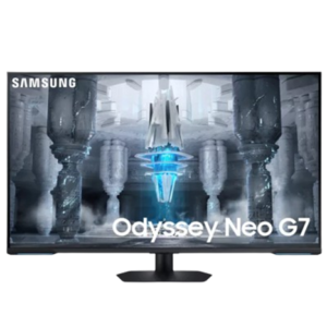Samsung Odyssey Neo G7 LS43CG700NUXXU 4K Ultra HD Gaming Monitor, 43” - Image 1