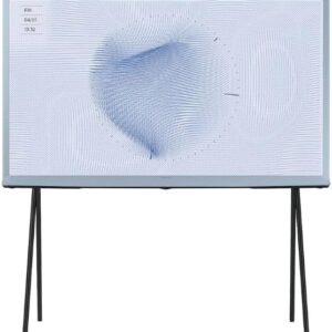 SAMSUNG The Serif QE50LS01BHUXXU 50" QLED 4K HDR Smart TV in Cotton Blue - Image 1