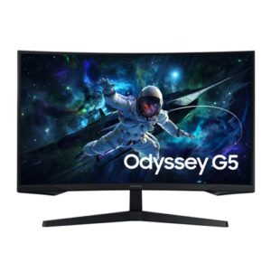 Samsung Odyssey LS32CG552EU 32 inch Quad HD 165Hz 1ms Curved Monitor - Black - Image 1
