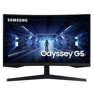Samsung Odyssey LC34G55TW G5 34 inch 2K Curved Gaming Monitor - Image 1