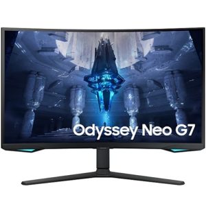 Samsung Odyssey LS32BG750NPXXU 32" Curved 4K Ultra HD Gaming Monitor - Image 1