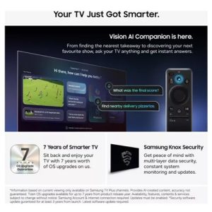 Samsung UE43M72HA Mini LED HDR 4K Ultra HD Smart AI TV - Image 3