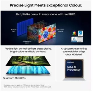 Samsung QE43QN70HAUXXU 43" Neo QLED 4K Mini LED Vision AI Smart TV - Image 4