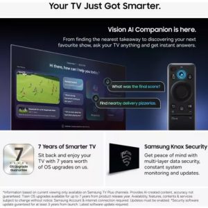 Samsung QE55S99HATXXU 55" OLED Glare Free & Art Mode 4K Vision AI Smart TV - Image 3
