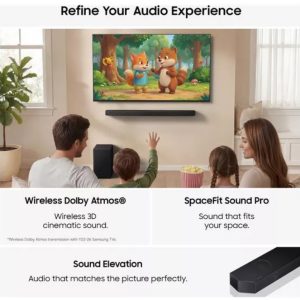 Samsung HW-Q600H 3.1.2 Wireless Sound Bar with Dolby Atmos - Image 4