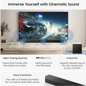 Samsung QE50QN80HAUXXU 50" Neo QLED 4K Mini LED Vision AI Smart TV - Image 3